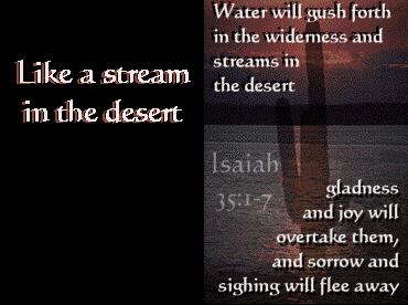 Stream in the Desert
