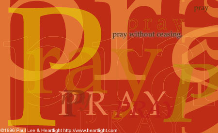 I Thessalonians 5:17