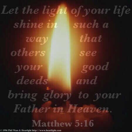 Matthew 5:16