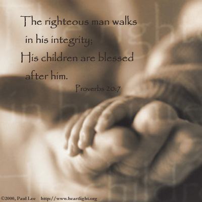 proverbs 20 5 7