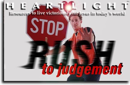 Rush to Judgement